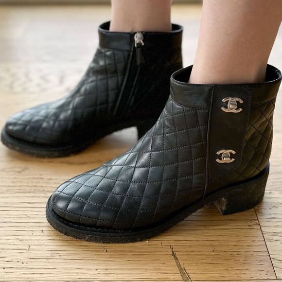 Chanel ankle boots. Great condition!